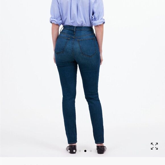 MADEWELL CURVY HIGH RISE SKINNY JEANS SIZE 29 - Picture 3 of 12